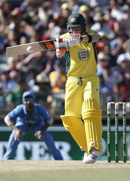 Australia captain falls in final over after imperious 149 gives Australia a 1-0 series win